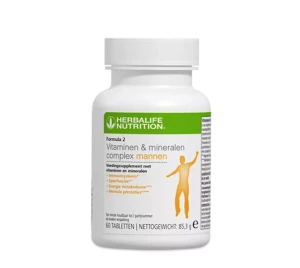 Formula 2 Vitaminen & Mineralen Complex Mannen  ​Dagelijks voedingssupplement speciaal samengesteld voor mannen.