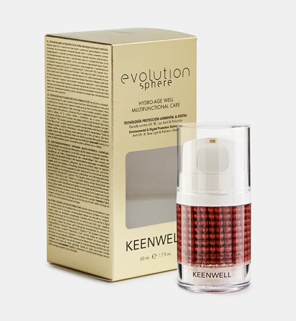 Keenwell Evolution Sphere Hydro-Age Well Multifunctionele Verzorging 50ml (Red Evolution) - Foto 2
